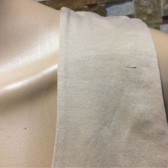 Akris Tan Square Neck Sleeveless Tank Top - Picture 7 of 10